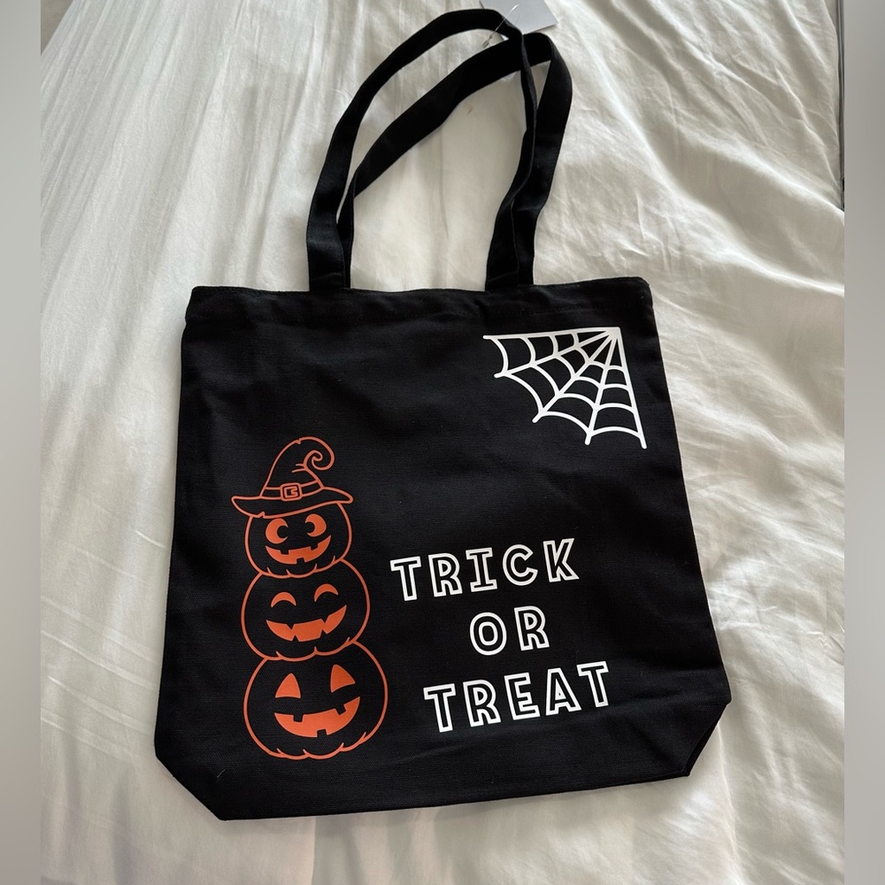 Halloween Trick or Treat Tote Bag